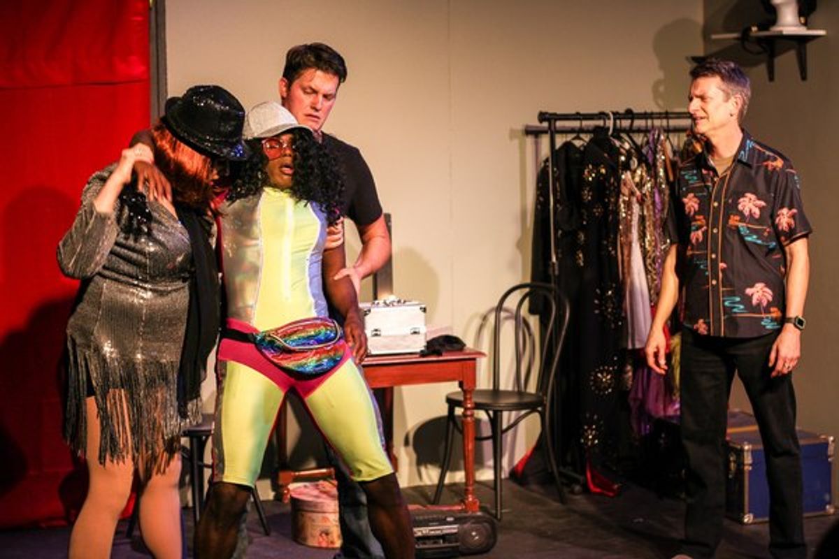 Michael Mullen, Donzell Lewis, Neil Unger, John Schroeder
 at 