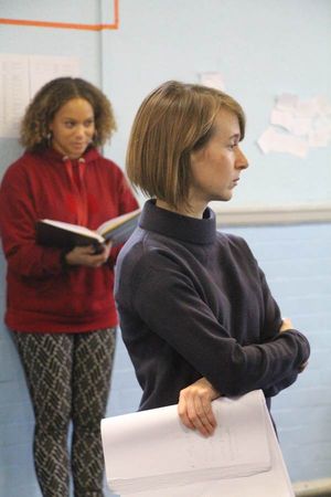 Angela Griffin and Bryony Hannah Photo