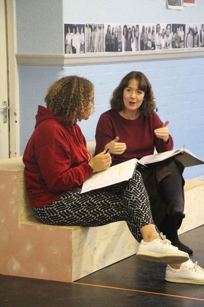 Angela Griffin and Caroline Faber Photo