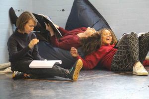 Bryony Hannah, Caroline Faber, and Angela Griffin Photo