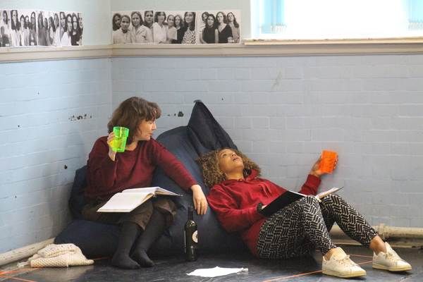 Caroline Faber and Angela Griffin Photo