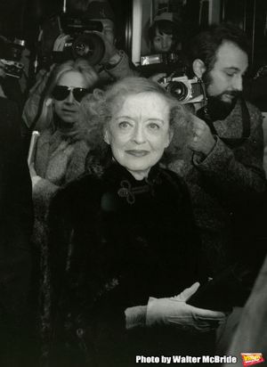 Bette Davis attends â€˜The Mirror Crackedâ€™ Premiere at The Ziegfield Theat Photo