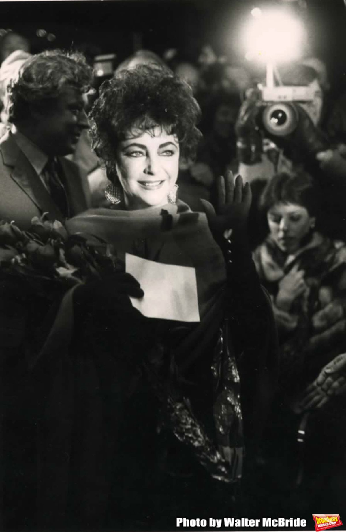 Elizabeth Taylor â€˜The Mirror Crackedâ€™ Premiere at The Ziegfield Theatre, on December 1, 1980 in
New York City. at 