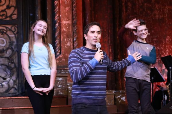 Matthew Scott and Broadway Dreams Students  Photo