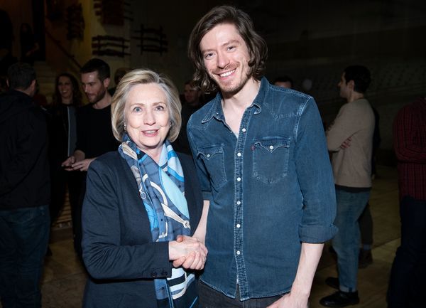 Photo Flash: The Clintons Head West At OKLAHOMA! On Broadway Photo Flash: The Clintons Head West At OKLAHOMA! On Broadway Image