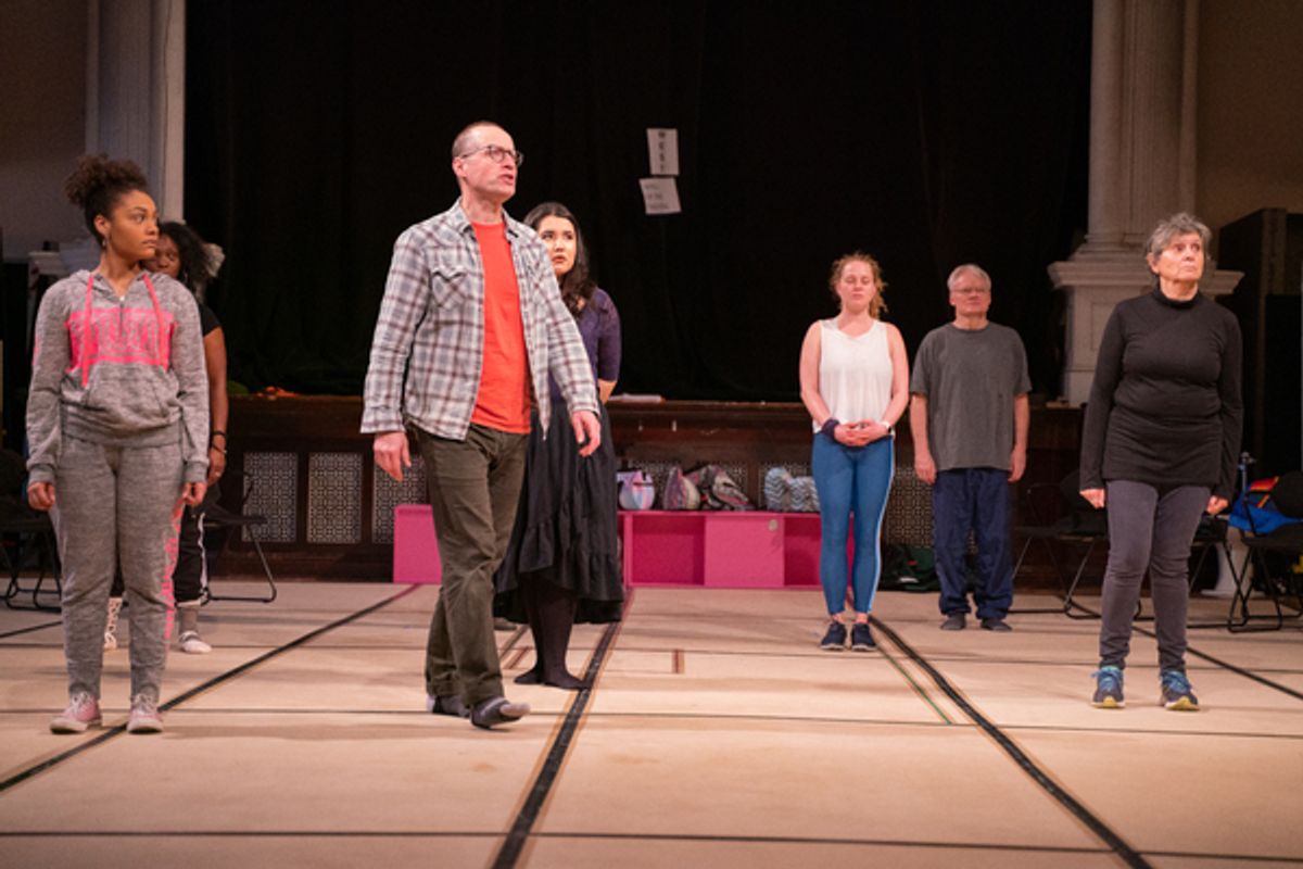 Ariana Burks, Tim Hopper, Karen Rodriguez, Caroline Neff, Torrey Hanson and Ellen Maddow at 