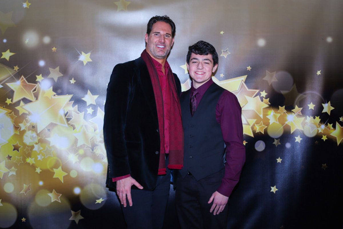 Honorees; James Valenti and Cameron Clifford at 