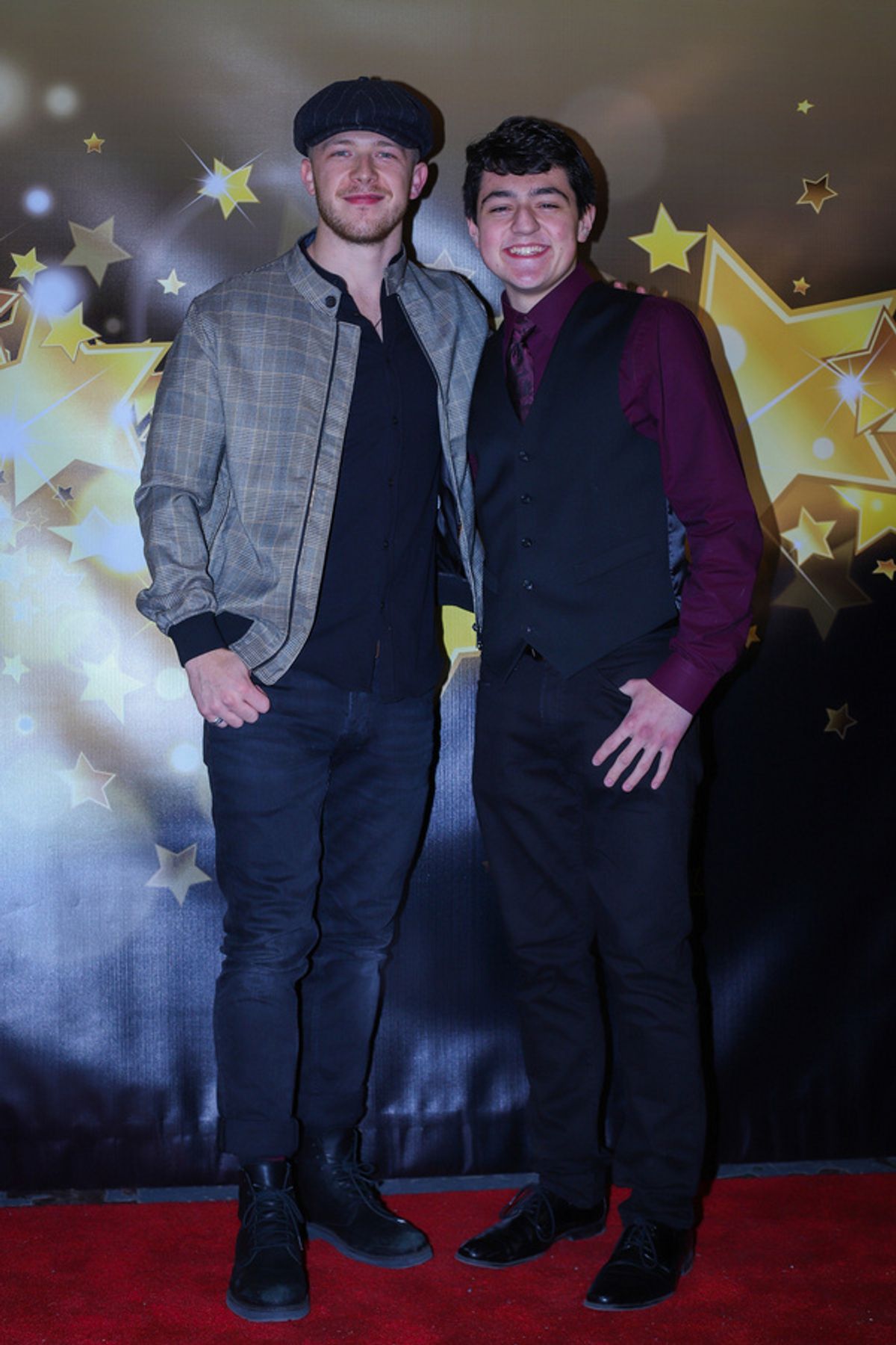 Kevin Csolak and Cameron Clifford at 