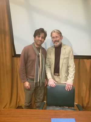 Imran Sheikh and Hendrik Hertzberg @ BroadwayWorld Imran Sheikh and Hendrik Hertzberg Photo