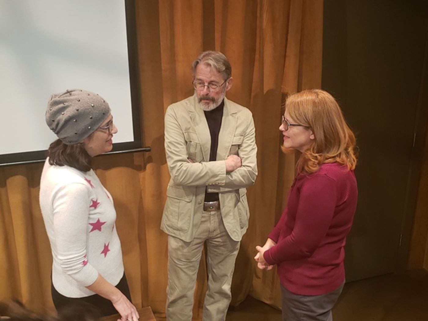 Photo Flash: CONFIDENCE (AND THE SPEECH) Welcomes Special Guests  Image