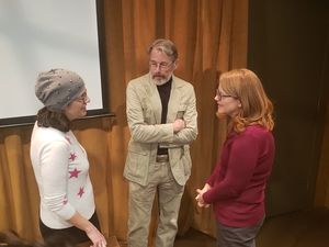 Laura Shaw Frank, Hendrik Hertzberg, Susan Lambert Hatem @ BroadwayWorld Laura Shaw Frank, Hendrik Hertzberg, Susan Lambert Hatem Photo
