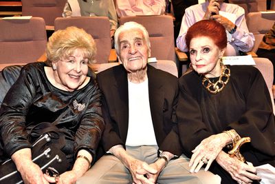 Rip's friends, Mary Jo Catlett, Tom Troupe and Carole Cook. Photo