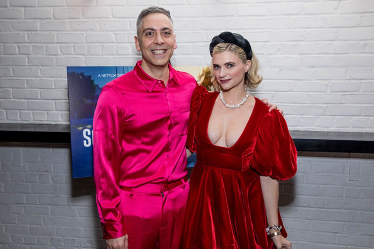  Joshua Safran and Megan Ferguson at 