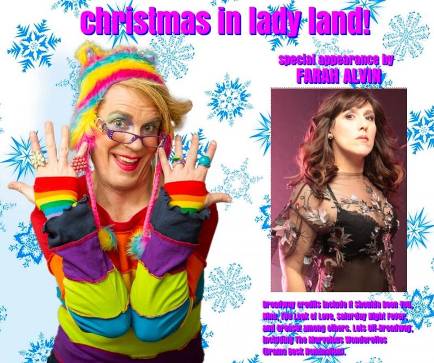 Interview: Will Nolan, Leola, Farah Alvin, Sean Patrick Murtagh of CHRISTMAS IN LADY LAND! at The Green Room 42  Image