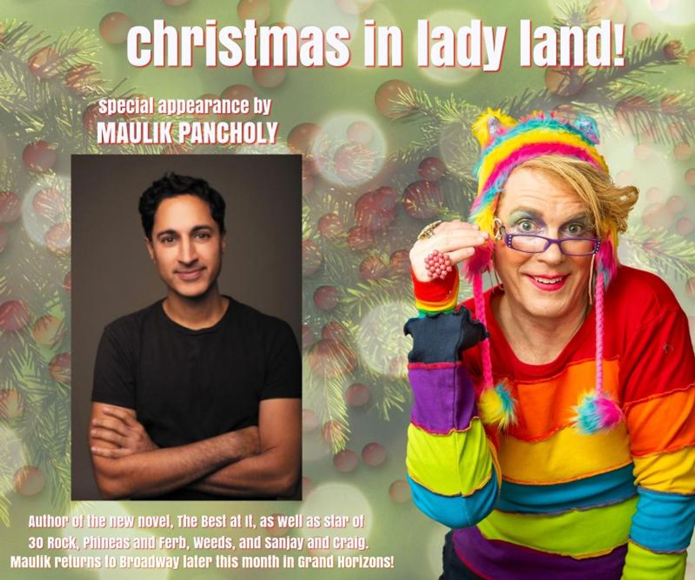 Interview: Will Nolan, Leola, Farah Alvin, Sean Patrick Murtagh of CHRISTMAS IN LADY LAND! at The Green Room 42  Image