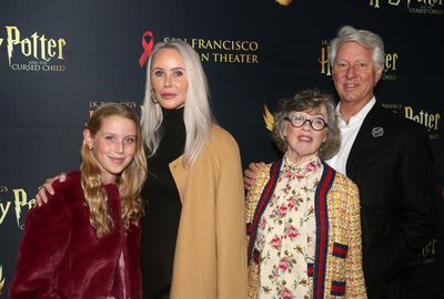 Veronica Getty, Vanessa Getty, Carole Shorenstein Hays and Jeff Hays  Photo