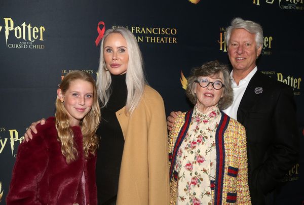Veronica Getty, Vanessa Getty, Carole Shorenstein Hays and Jeff Hays  Photo