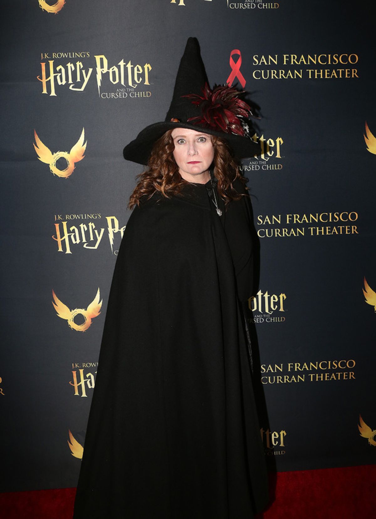 Guests in character at the opening night of 'Harry Potter and The Cursed Child, Parts One & 2' at The Curran Theatre on December 1, 2019 in San Francisco, California. (Photo by Bruce Glikas/WireImage) at Take a Look at Opening Night Photos of HARRY POTTER AND THE CURSED CHILD in San Francisco