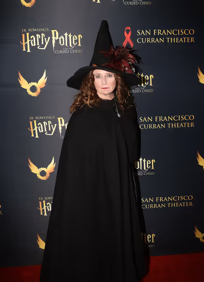  Guests in character at the opening night of "Harry Potter and The Cursed Child, Part Photo