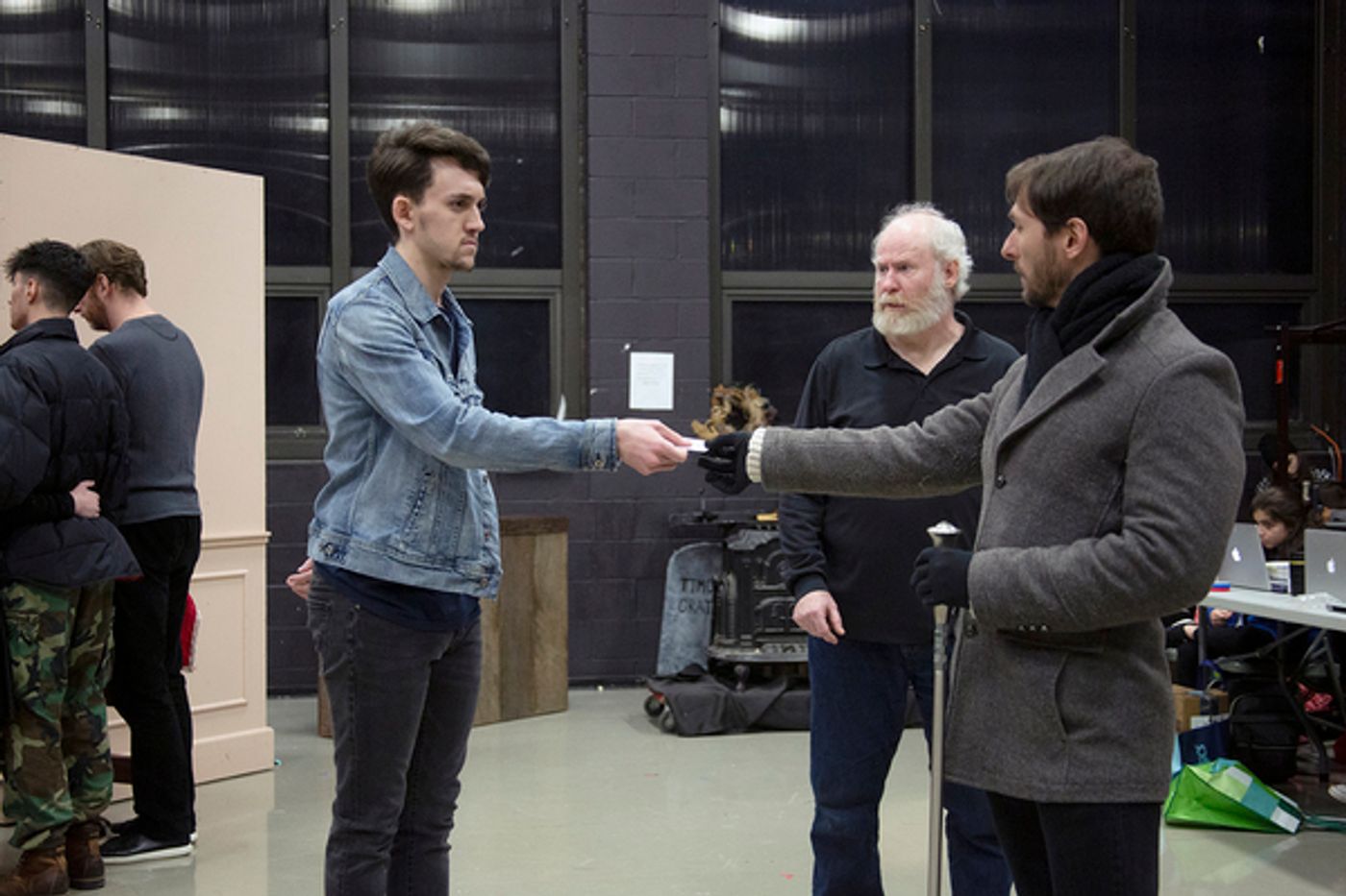 Photo Flash: In Rehearsal With Titan Theatre Company's A CHRISTMAS CAROL  Image