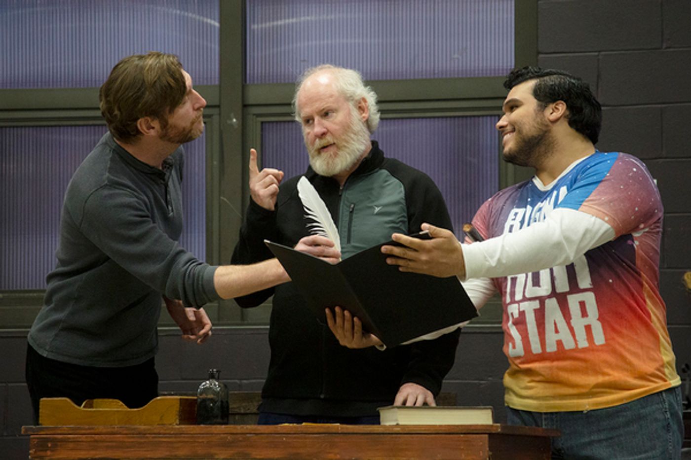 Photo Flash: In Rehearsal With Titan Theatre Company's A CHRISTMAS CAROL  Image