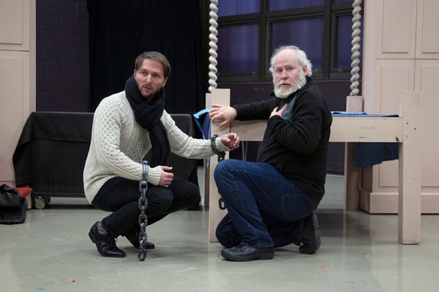 Photo Flash: In Rehearsal With Titan Theatre Company's A CHRISTMAS CAROL  Image