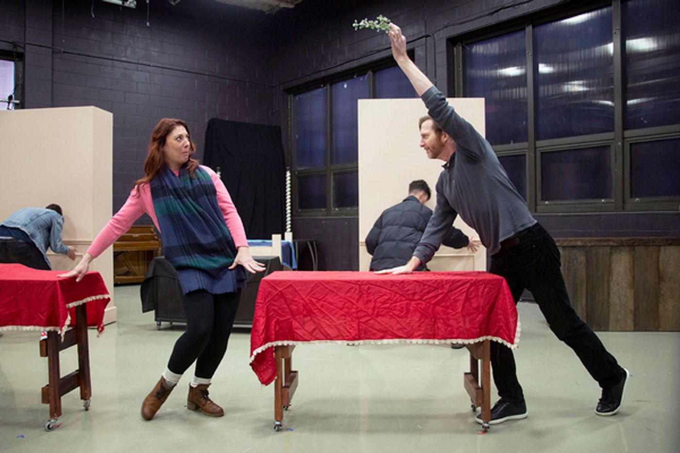 Photo Flash: In Rehearsal With Titan Theatre Company's A CHRISTMAS CAROL  Image