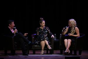 Jessie Mueller, Seth Rudetsky, Megan Hilty @ BroadwayWorld Jessie Mueller, Seth Rudetsky, Megan Hilty Photo