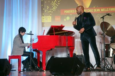 Diane Warren, Brandon Victor Dixon Photo