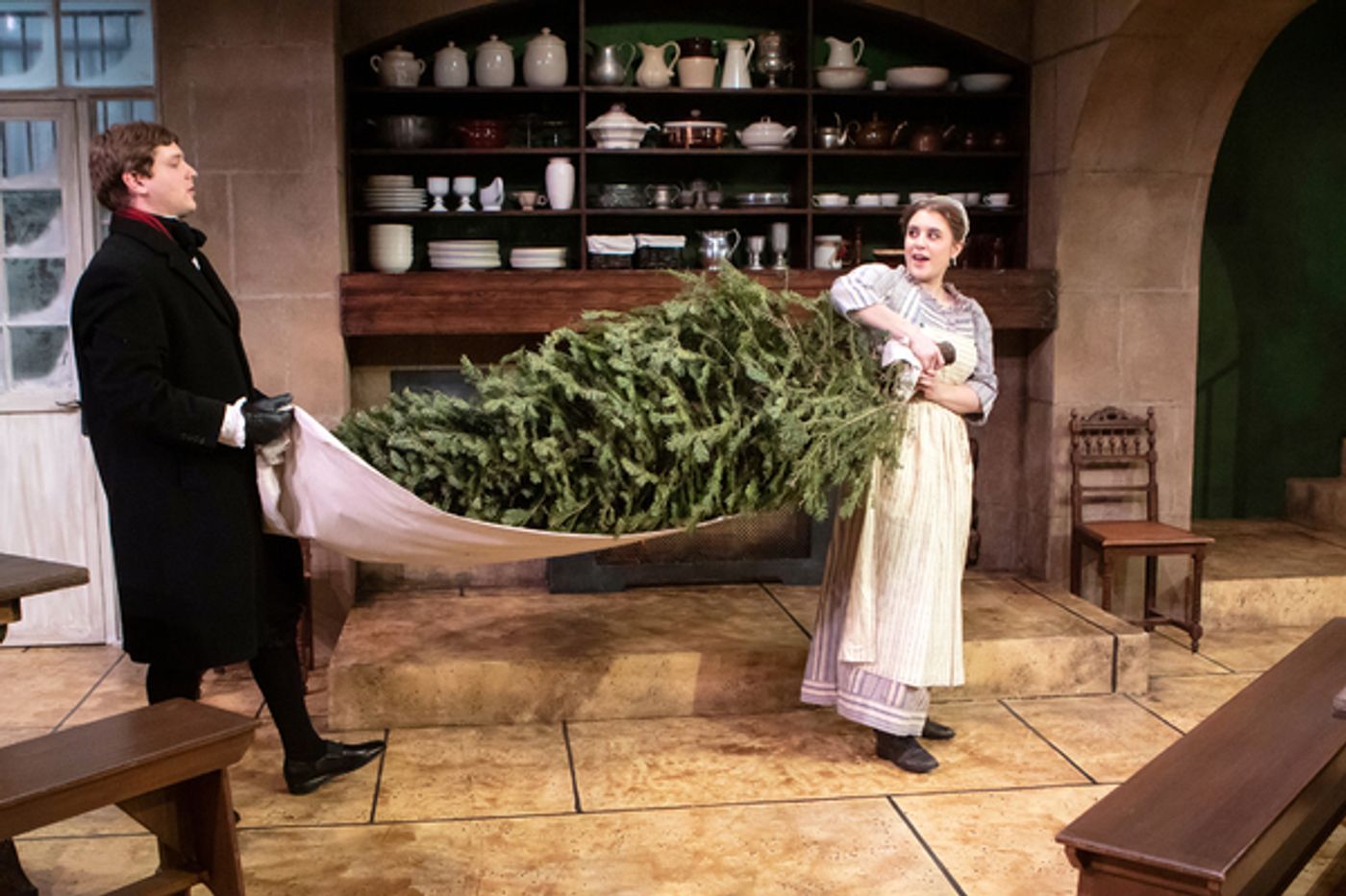 Photo Flash: First Look at THE WICKHAMS: CHRISTMAS AT PEMBERLEY at Capital Stage  Image