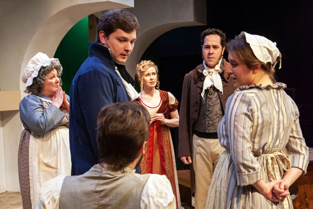 Stephanie McVay, Colin Sphar, Noah Thompson, Brittni Barger, Rob Salas, Kate Morton
 at 