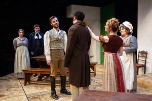 Kate Morton, Noah Thompson, Colin Sphar, Rob Salas, Brittni Barger, Stephanie McVay
@ BroadwayWorld Kate Morton, Noah Thompson, Colin Sphar, Rob Salas, Brittni Barger, Stephanie McVay
Photo