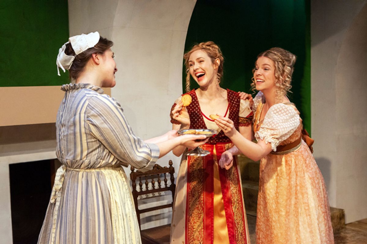 Kate Morton, Brittni Barger, Melissa Brausch at 