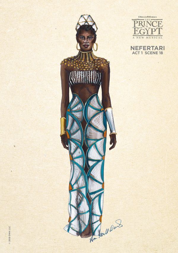 Photos: Get a Look at Costume Sketches From THE PRINCE OF EGYPT — photo 5 of 9