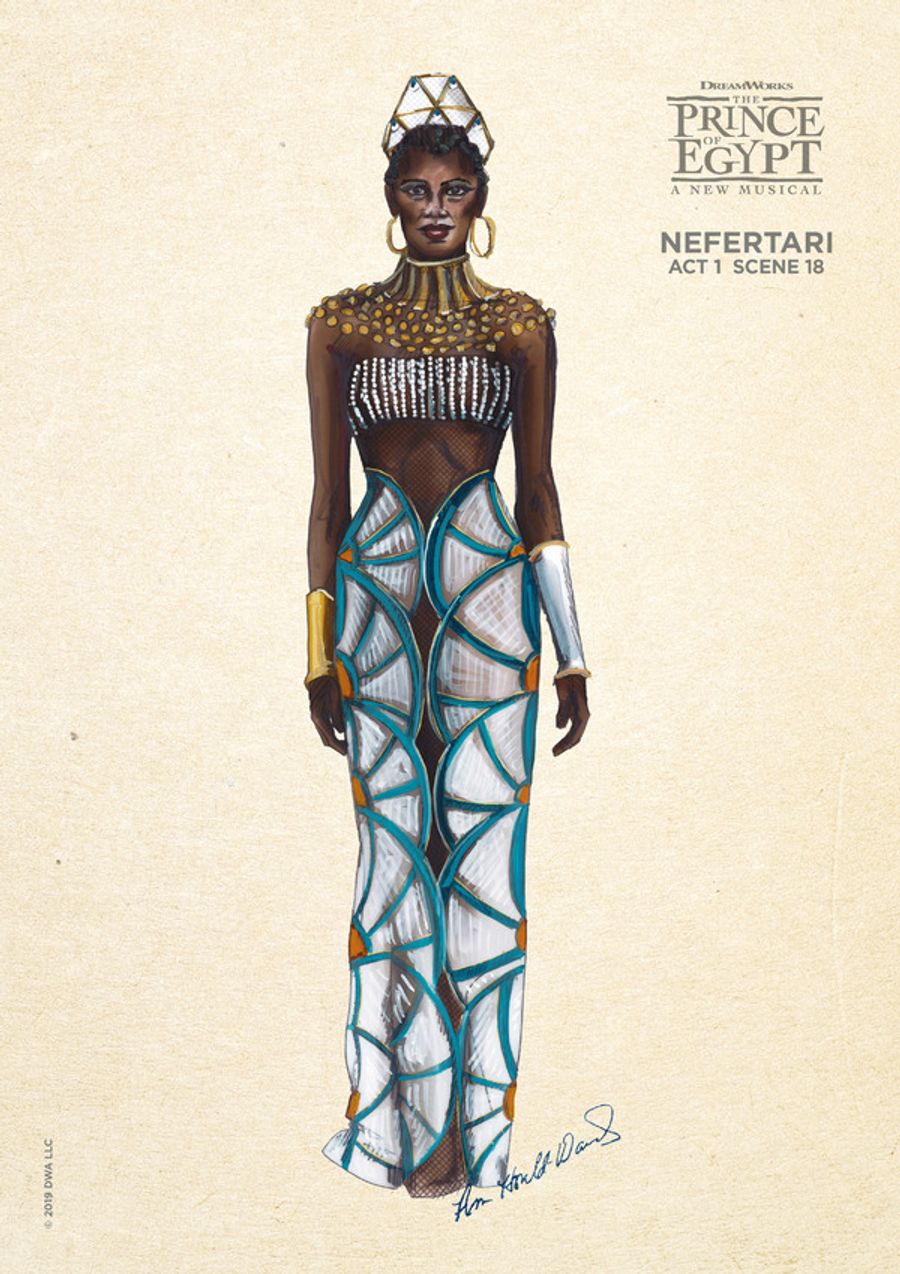 Photo Flash: Get a Look at Costume Sketches From THE PRINCE OF EGYPT Image