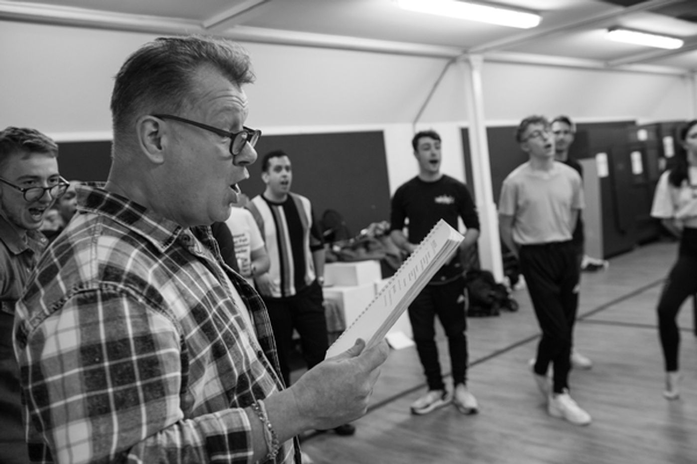 Photo Flash: Inside Rehearsal For SNOW WHITE at Richmond Theatre  Image