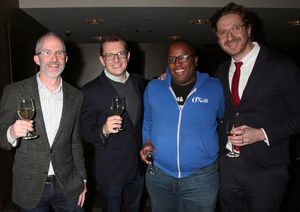 Curtis Moore, Thomas Mizer, Michael R. Jackson, Daniel Goldstein @ BroadwayWorld Curtis Moore, Thomas Mizer, Michael R. Jackson, Daniel Goldstein Photo