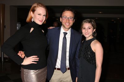 Kate Baldwin, Benjamin Velez, Angela Sclafani  Photo