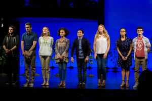 Alex Boniello, Ivan Hernandez, Christiane Noll, Talia Simone Robinson, Zachary Noah Piser, Jessica Phillips, Phoebe Koyabe, Jared Goldsmith @ BroadwayWorld Alex Boniello, Ivan Hernandez, Christiane Noll, Talia Simone Robinson, Zachary Noah P Photo