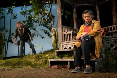 Harris Yulin and Mia Katigbak  Photo