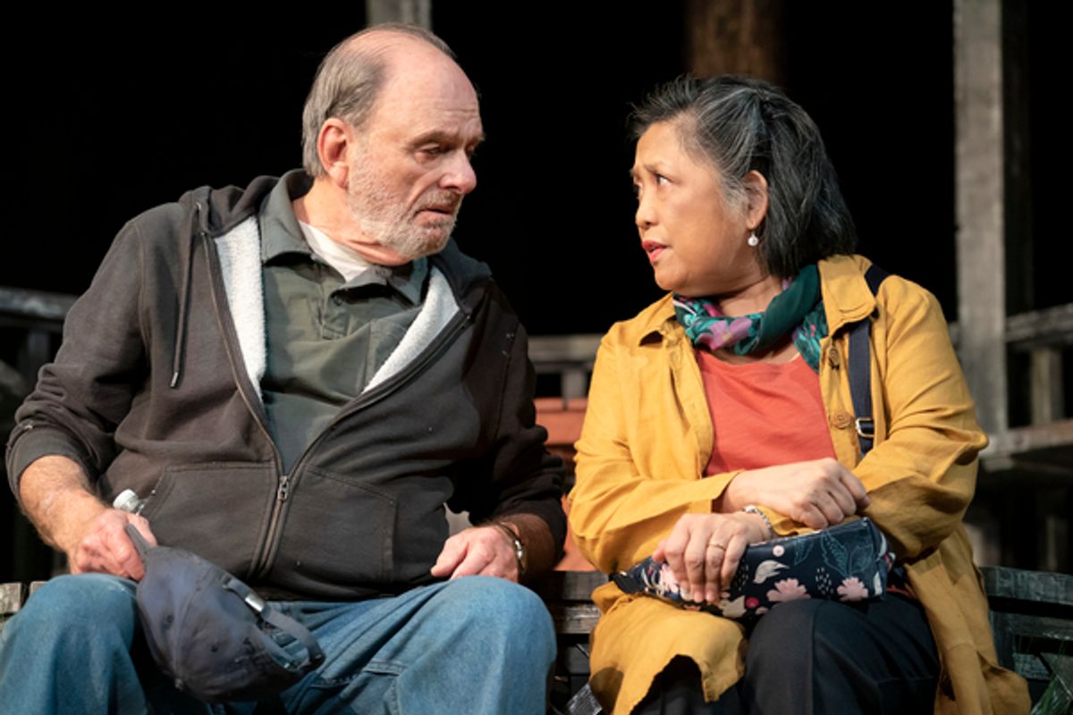 Harris Yulin and Mia Katigbak  at 