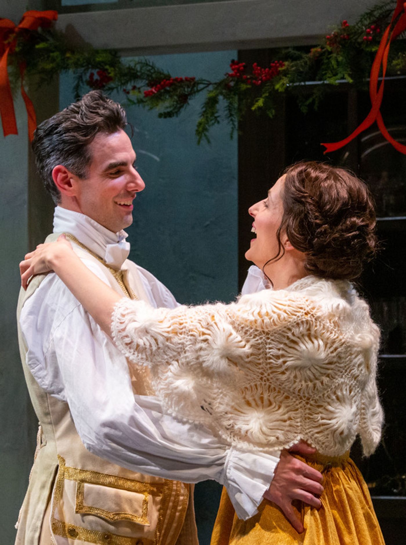 Photo Flash: Merrimack Repertory Theatre Presents THE WICKHAMS: CHRISTMAS AT PEMBERLY  Image