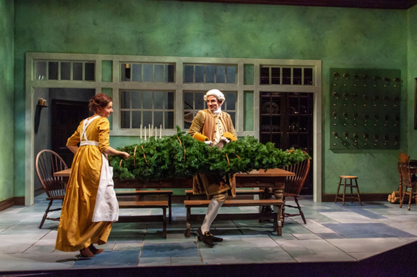 Photo Flash: Merrimack Repertory Theatre Presents THE WICKHAMS: CHRISTMAS AT PEMBERLY  Image