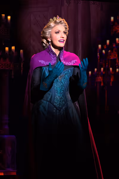 Caroline Bowman (Elsa) Frozen North American Tour - photo by Deen van Meer Photo