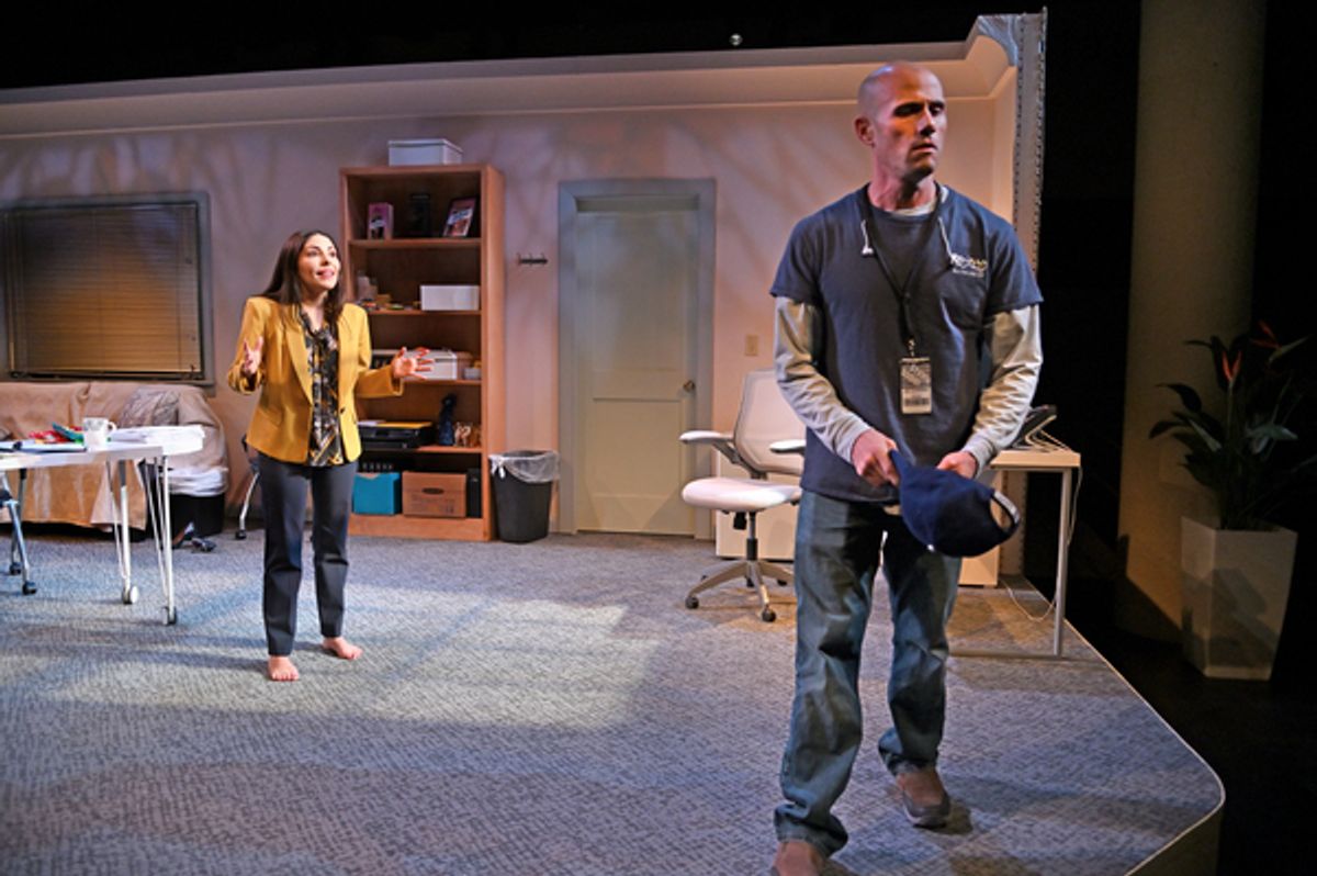 Elia Saldana and Daniel Duque-Estrada at 