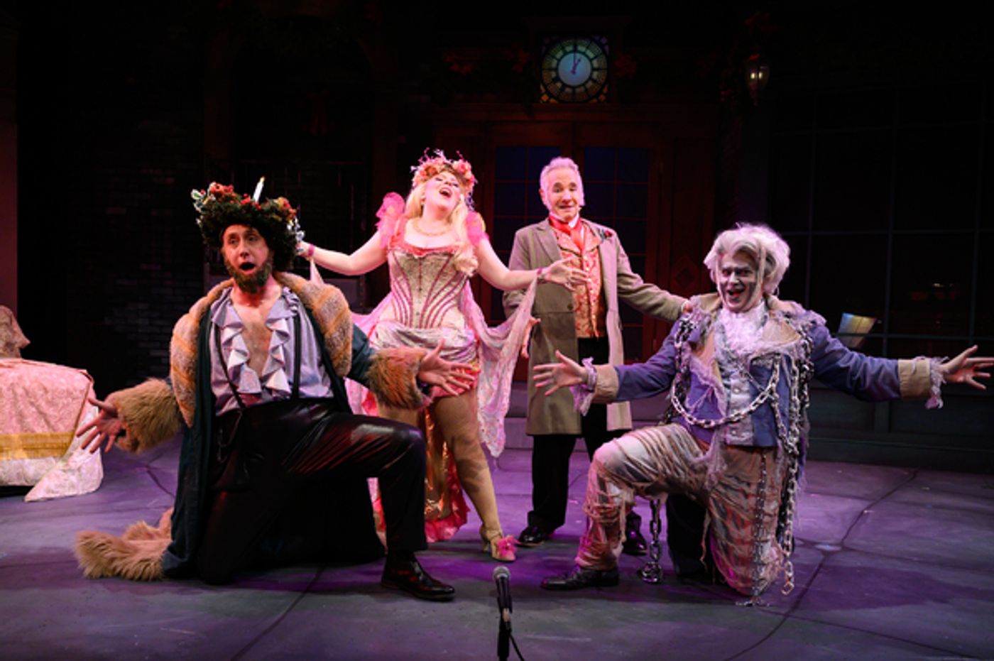 Photo Flash: Check Out Production Photos for 42nd Street Moon's SCROOGE IN LOVE!  Image