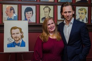 Tom Hiddleston and Julie James Photo