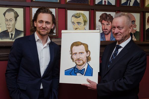 Tom Hiddleston and Max Klimavicius Photo