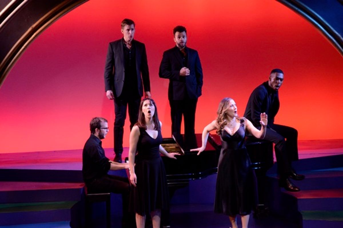 Benjamin Eakeley, Alex Getlin, Mamie Pariris, Jovan E'Sean and Justin Keyes at 