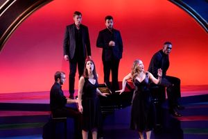 Benjamin Eakeley, Alex Getlin, Mamie Pariris, Jovan E'Sean and Justin Keyes Photo